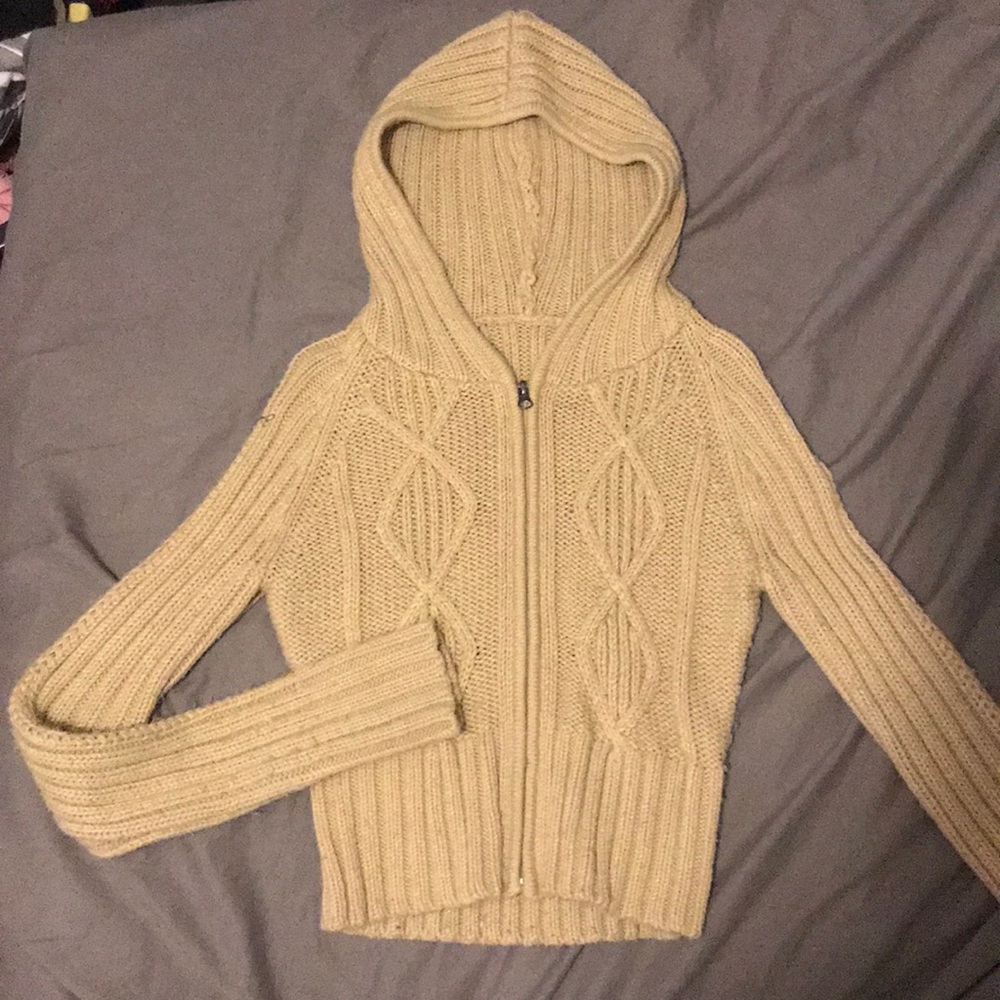 Long sleeve zip up hoodie